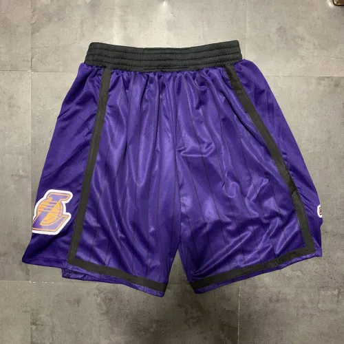 Los Angeles Lakers City Edition Purple Basketball Shorts