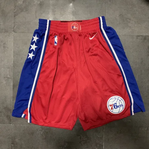 Philadelphia 76ers Red Basketball Shorts
