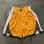 Golden State Warriors Yellow Basketball Shorts