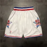 NBA All-Star Jerseys All-Star White Basketball Shorts