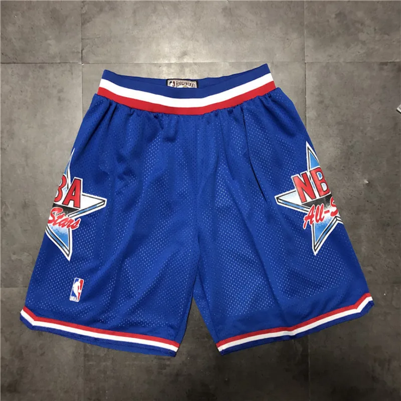 NBA All-Star Jerseys All-Star Blue Basketball Shorts