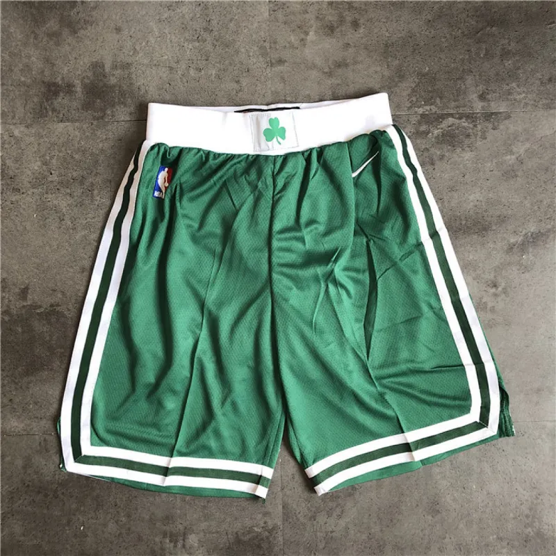 Boston Celtics Green Basketball Shorts