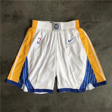 Golden State Warriors White Basketball Shorts