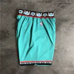 Memphis Grizzlies Throwback Green Basketball Shorts