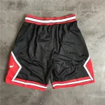 Chicago Bulls Throwback Black Basketball Shorts