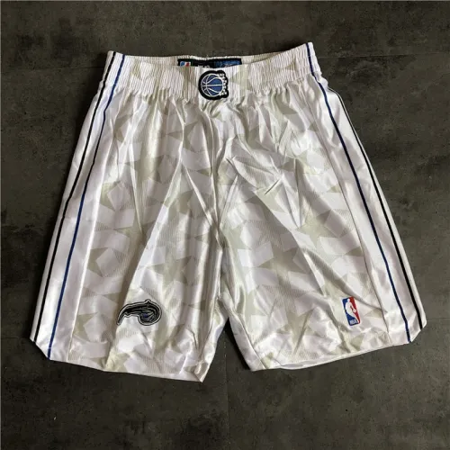 Orlando Magic Retro-Basketballshorts in Weiß