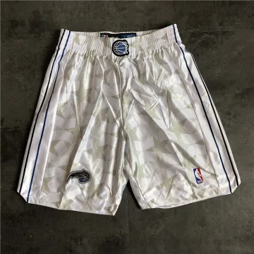 Orlando Magic Throwback White Basketball Shorts