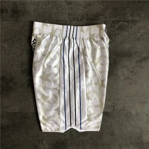 Orlando Magic Throwback White Basketball Shorts