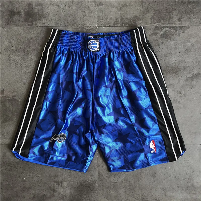 Orlando Magic Throwback Blue Basketball Shorts