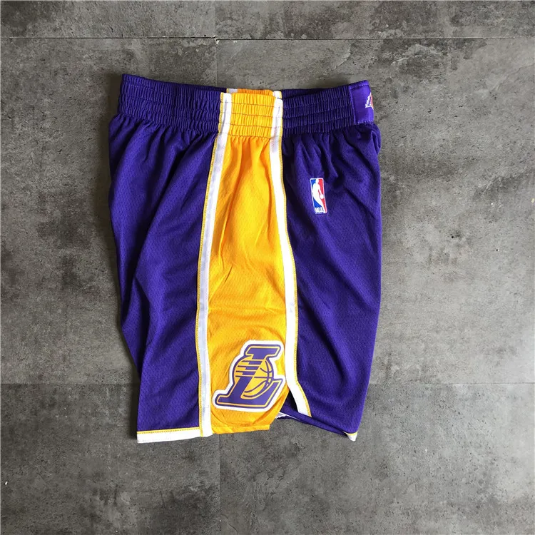Los Angeles Lakers 2018 Purple Basketball Shorts