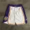 Los Angeles Lakers 2019 White Basketball Shorts