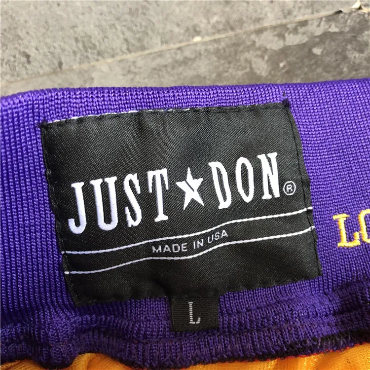 Los Angeles Lakers Yellow Basketball Shorts