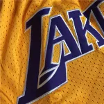 Los Angeles Lakers Yellow Basketball Shorts