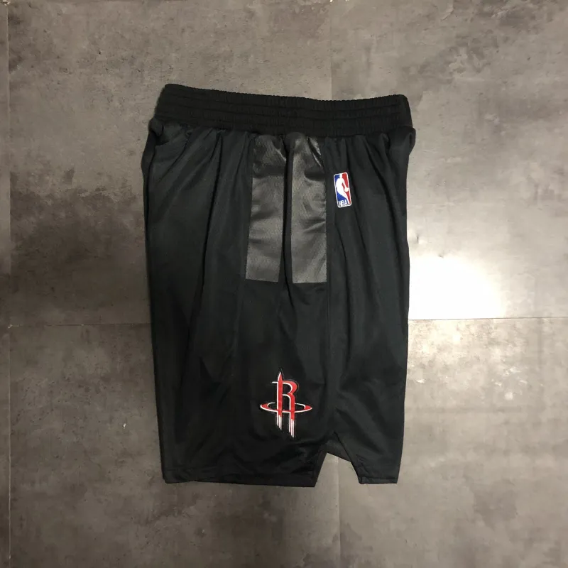 Houston Rockets Black Basketball Shorts