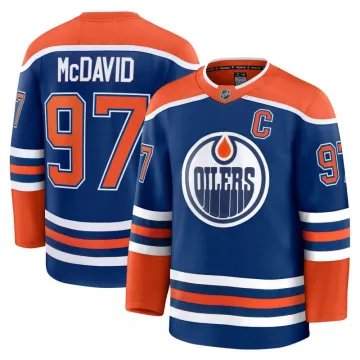 Maillot Premium de Connor McDavid (Edmonton Oilers) – Maillot domicile
