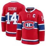 Nick Suzuki Montreal Canadiens nach Hause Premium Jersey - rot