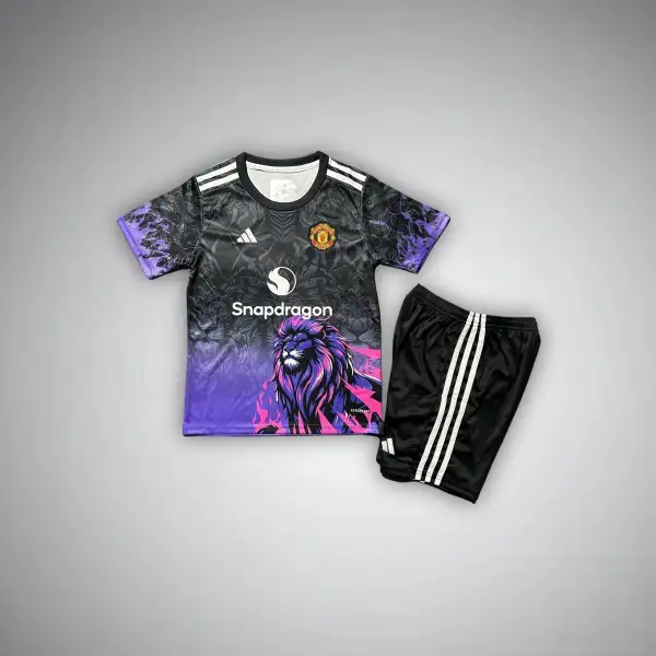 26/27 Manchester United "Force of Nature" Premium Kids Kit - A-Grade Quality Detail View