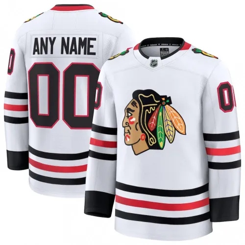 Chicago Blackhawks Premium-uittenue op maat - Wit