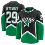 Jake Oettinger Dallas Stars Alternate Premium Player Jersey - Black