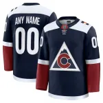 Heren Colorado Avalanche Navy Alternate Premium maatshirt