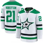 Camiseta de jugador «Premium» de Jason Robertson de los Dallas Stars para partidos fuera de casa - Blanca