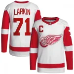 Dylan Larkin Detroit Red Wings Premium-Auswärtstrikot – Weiß