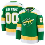 Minnesota Wild Alternate Premium Custom Jersey - Vert