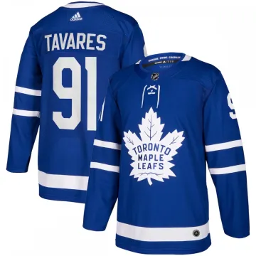John Tavares Toronto Maple Leafs adidas Home Authentic Player Jersey - blau