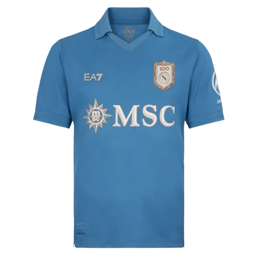 26/27 Napoli Centenary Home Player Version Jersey