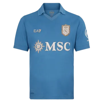 26/27 Napoli Centenary Home Player Version Jersey