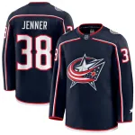Boone Jenner Columbus Blue Jackets Fanatics Home Premium-shirt - Marineblauw