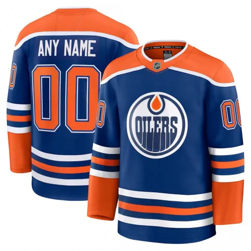 Edmonton Oilers Heimtrikot – Premium-Sonderanfertigung