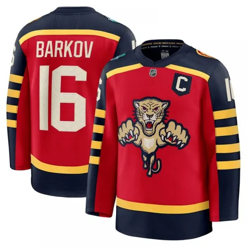 Camiseta de jugador premium de Aleksander Barkov, de los Florida Panthers, de la NHL, para el Winter Classic 2026