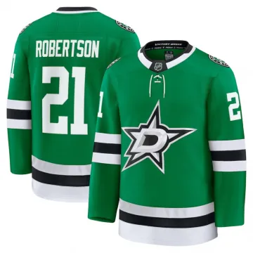Jason Robertson Dallas Stars Home Premium Player Jersey - Kelly Green