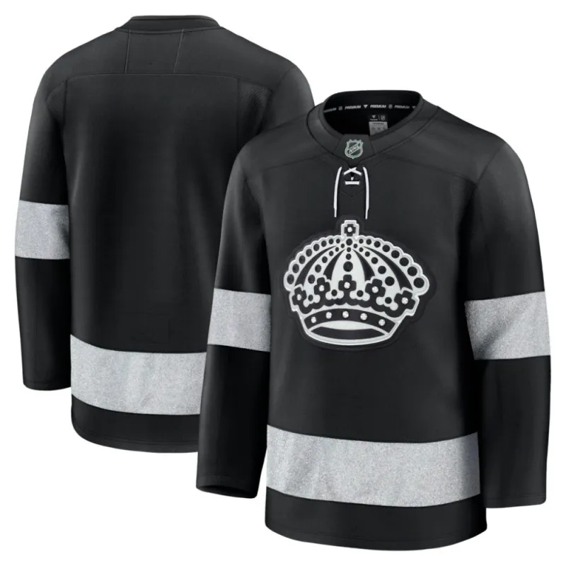 Los Angeles Kings Premium-Trikot (Alternative) – Schwarz