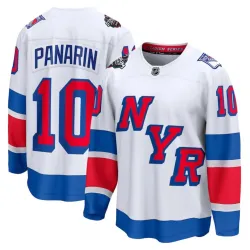 Men's New York Rangers Artemi Panarin White 2024 NHL Stadium Series Breakaway Premium Jersey - product photo Heren New York Rangers Artemi Panarin Wit 2024 NHL Stadium Series Breakaway Premium Jersey