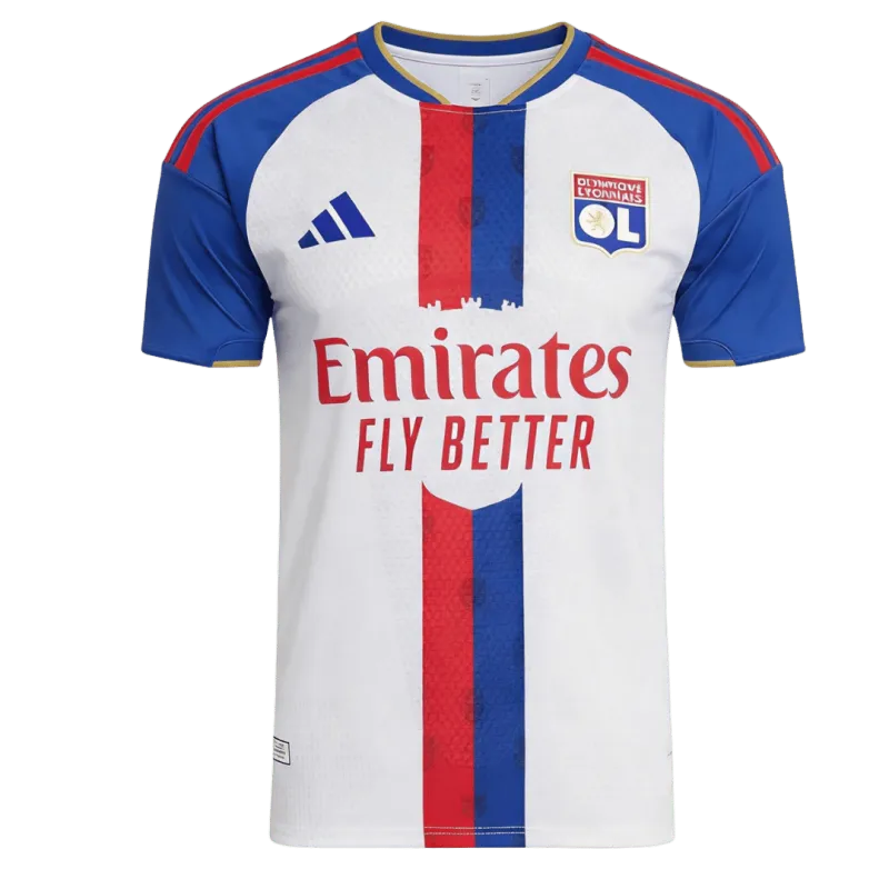 Maillot domicile de l'Olympique Lyonnais 26/27 (version joueur)