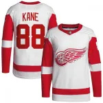 Camisa Premium de Patrick Kane dos Detroit Red Wings (jogo fora de casa) - Branca