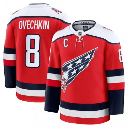 Alexander Ovechkin Washington Capitals alternative Premium-Spieler-Trikot - rot