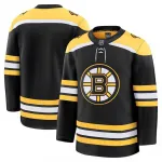 Boston Bruins Maglia nera Home Premium
