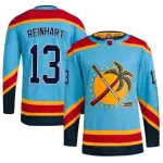 Maglia Sam Reinhart Florida Panthers Reverse Retro 2.0 - Azzurro