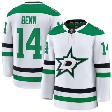 Jamie Benn Dallas Stars Away Premium Player Jersey - White
