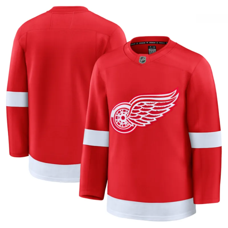 Maglia Premium da casa dei Detroit Red Wings – Rossa