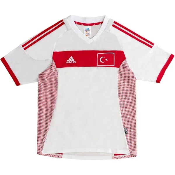 2002 Turkey Away Retro Jersey - A-Grade Quality Detail View