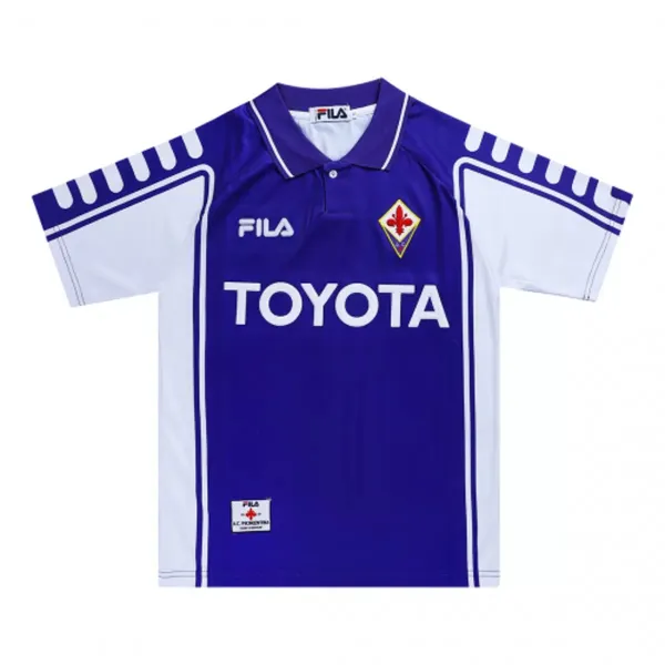 1999/00 Fiorentina Home Retro Jersey - A-Grade Quality Detail View