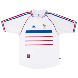 1998 France Away Retro Jersey - product photo US20.99 - 1998 France Away Retro Jersey