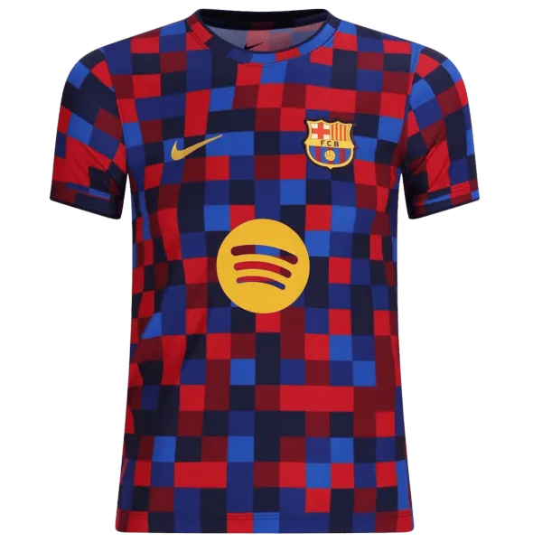 26/27 Barcelona Pre-Match Jersey - A-Grade Quality Detail View