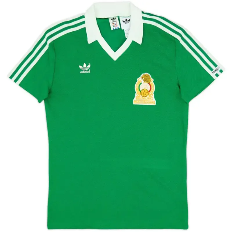 1986 Mexico home Retro Soccer Jersey