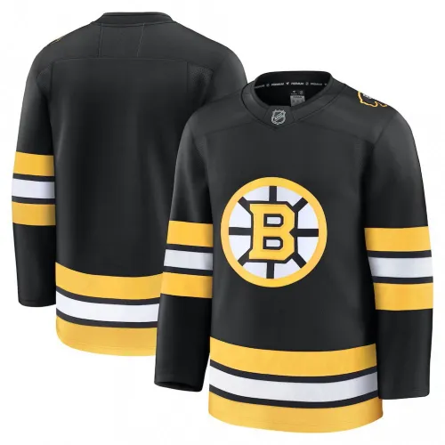 Boston Bruins Home Premium Trikot - Schwarz