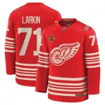Maglia replica premium del centenario di Dylan Larkin dei Detroit Red Wings - Rossa